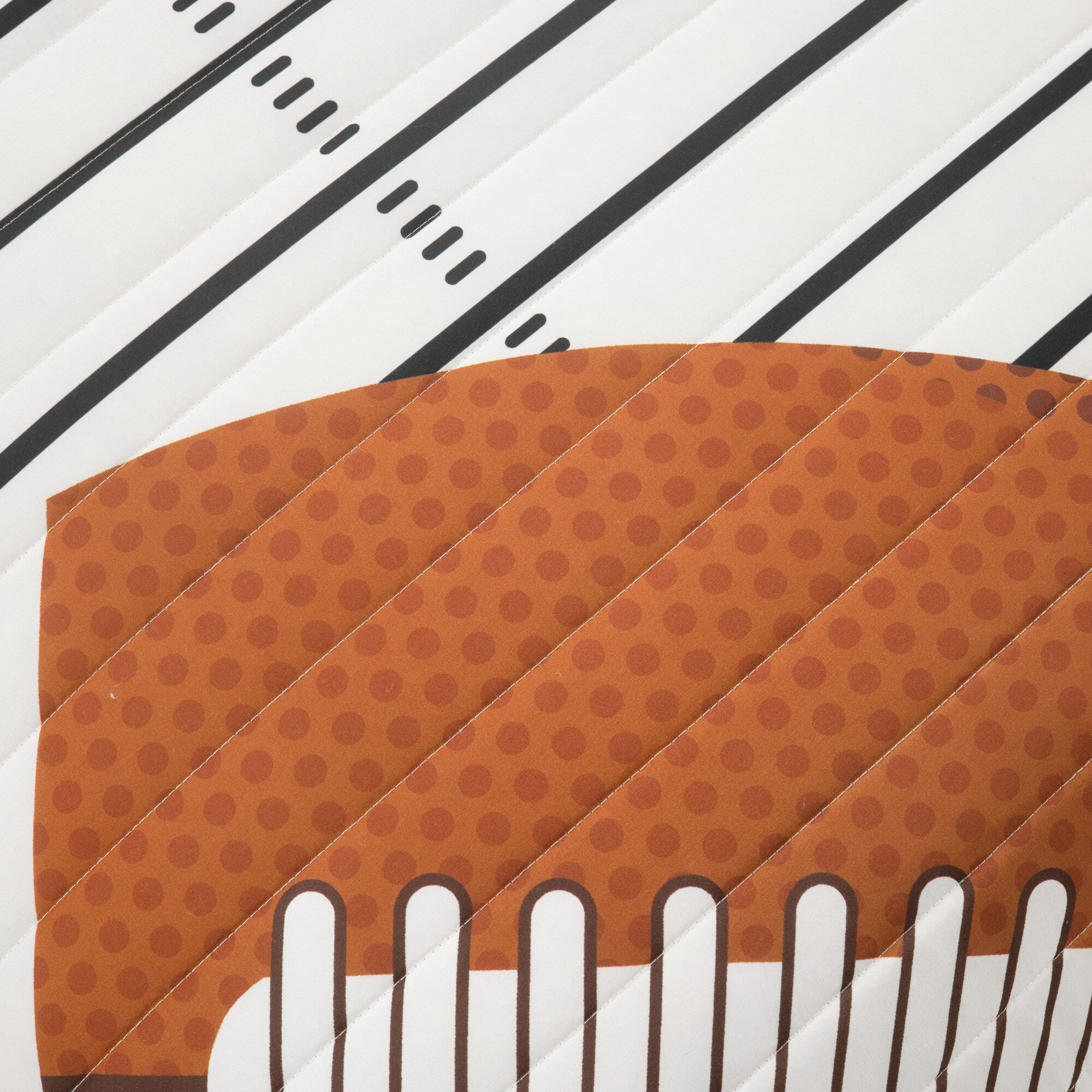 Lush Decor American Football Reversible Oversized Kids Quilt