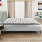 Assembled in USA - 12 Diamond Hybrid Mattress Pocket Coil and Cool Gel Memory Foam