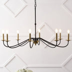 34.75 6-Light Iron LED Chandelier, by JONATHAN Y