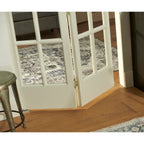 AWC Traditional Divided Glass Unfinished Pine 30-inch Bifold Door