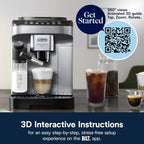 Automatic Espresso Machine with Auto Frother, Built-in Grinder, ECAM29084SB