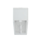 CB HOME 24'' Small Compact One Piece Toilet, Dual Flush Modern Siphon Short Toilet with Soft Closing Seat,16.5''Comfort Height