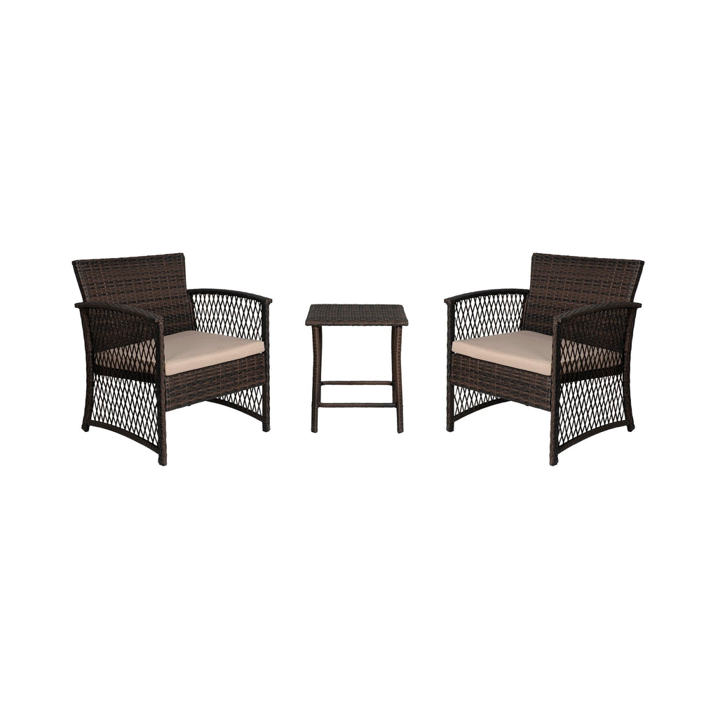 Heritage Outdoor 3-piece Wicker Bistro Patio Set
