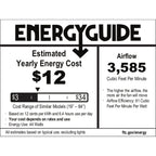 Hunter 52 Canyon Ridge Indoor / Outdoor Ceiling Fan LED Light, Handheld Remote - Farmhouse, Rustic, Industrial