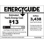 Hunter 52 Skyflow Outdoor Ceiling Fan w/ LED Light Kit, Wall Control - Coastal Modern Contemporary - WeatherMax - WET-RATED!