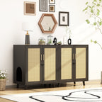 Litter Box Enclosure Cat Litter Box Furniture End Table Sofa Tbale