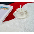 Mateos Shag Abstract Designed Area Rug