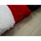 Mateos Shag Abstract Designed Area Rug