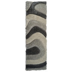 Mateos Shag Abstract Designed Area Rug