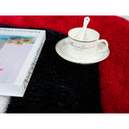 Mateos Shag Abstract Designed Area Rug