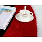 Mateos Shag Abstract Designed Area Rug