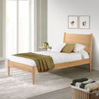 Mid-Century Panel Bed