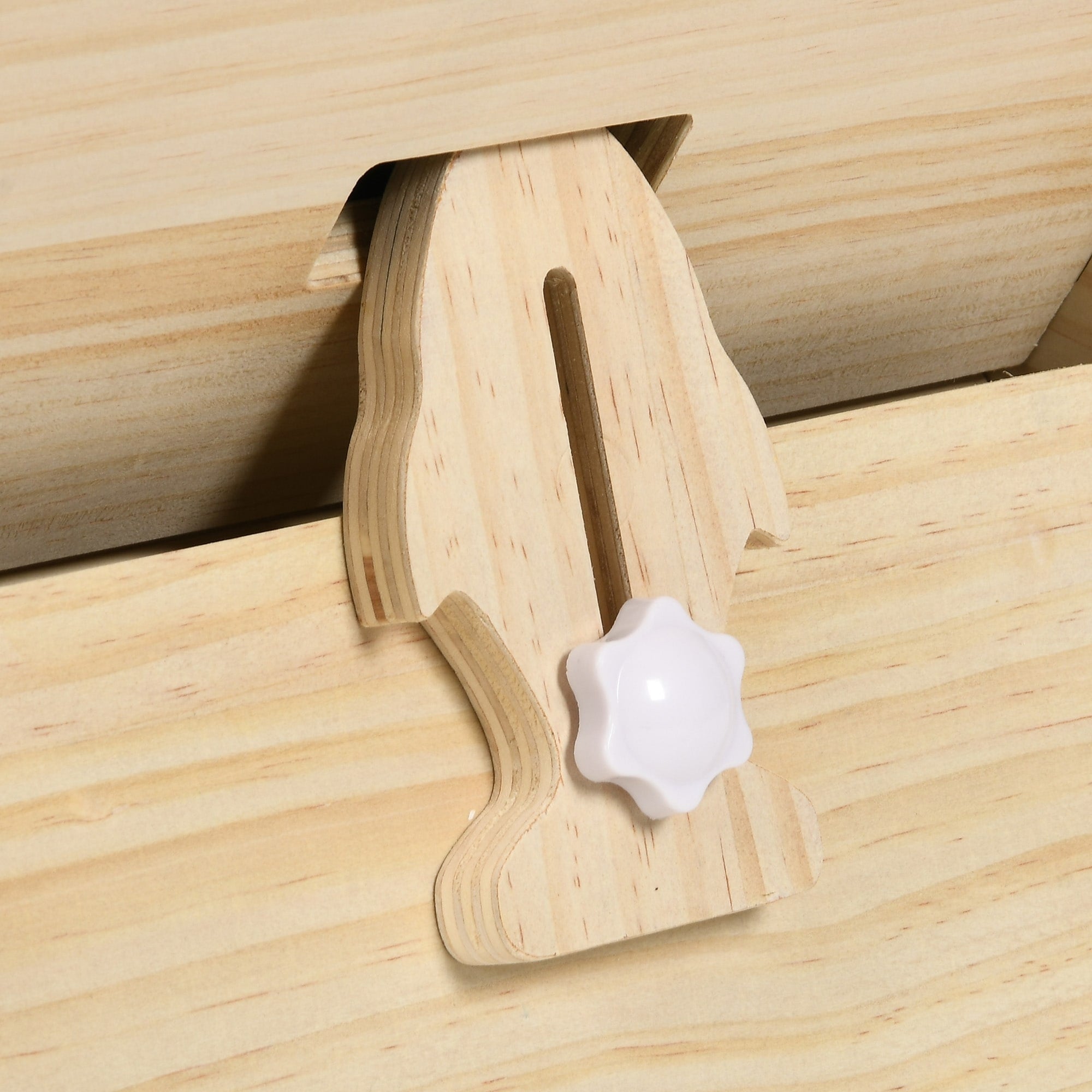 Moasis 43.3 inch Wood Large Cat Treadmill Exercise Running Wheel with Carpeted Runway