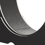 Moasis 43.3 inch Wood Large Cat Treadmill Exercise Running Wheel with Carpeted Runway